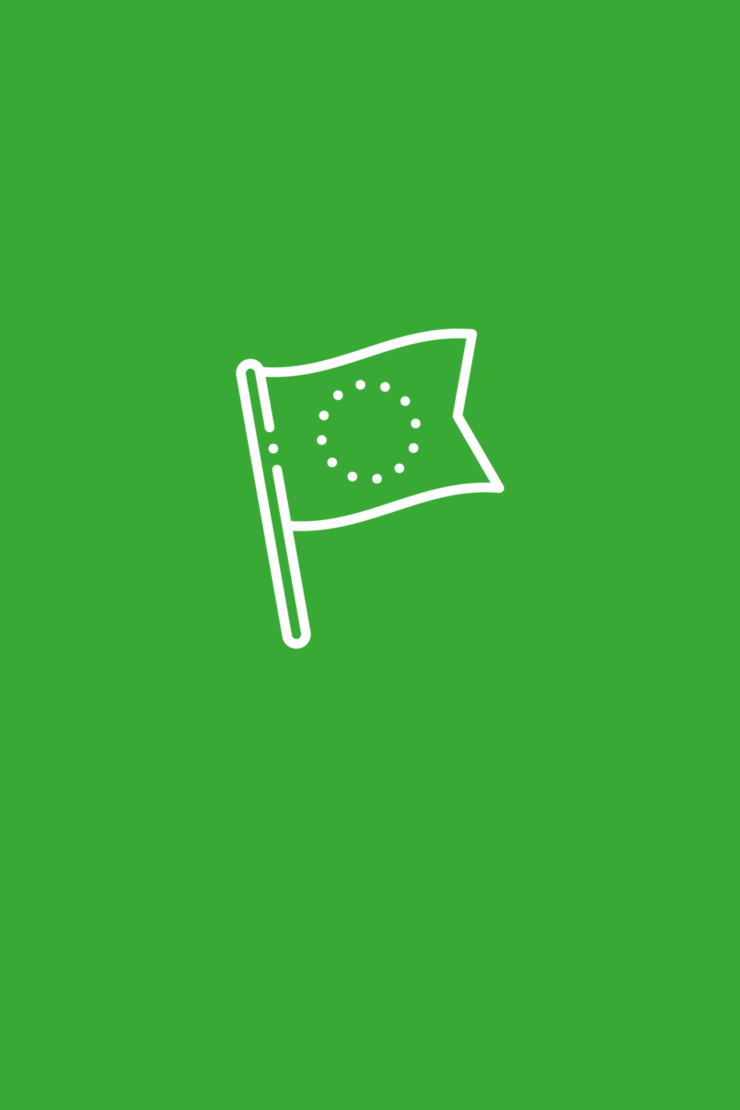icoon van de vlag van de europese unie