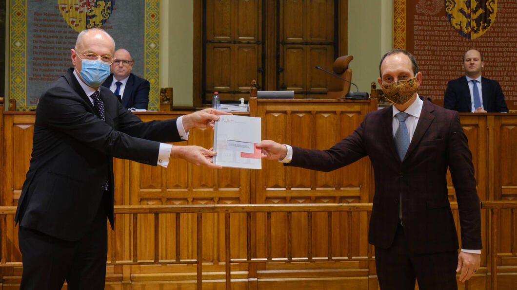 Ruard Ganzevoort wordt benoemd tot voorzitter