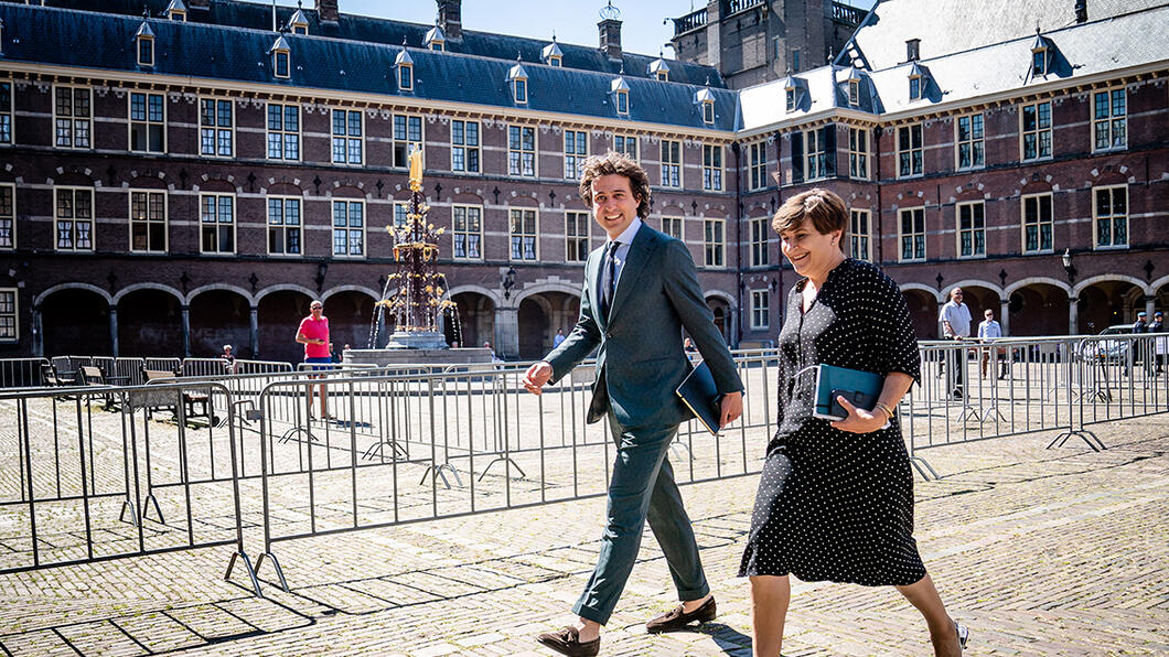 Jesse Klaver en Lilianne Ploumen