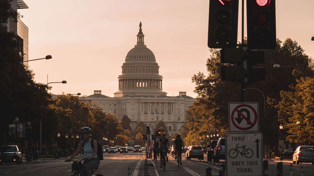 Afbeelding van het Capitool in Washington DC