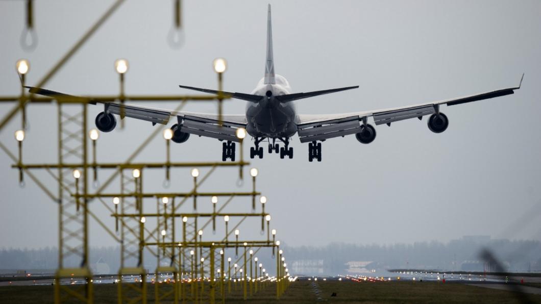 Landing op Schiphol