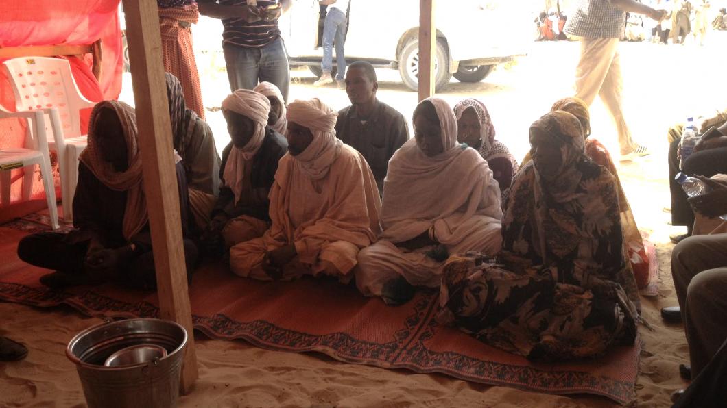 In gesprek met ontheemden gevlucht voor Boko Haram.