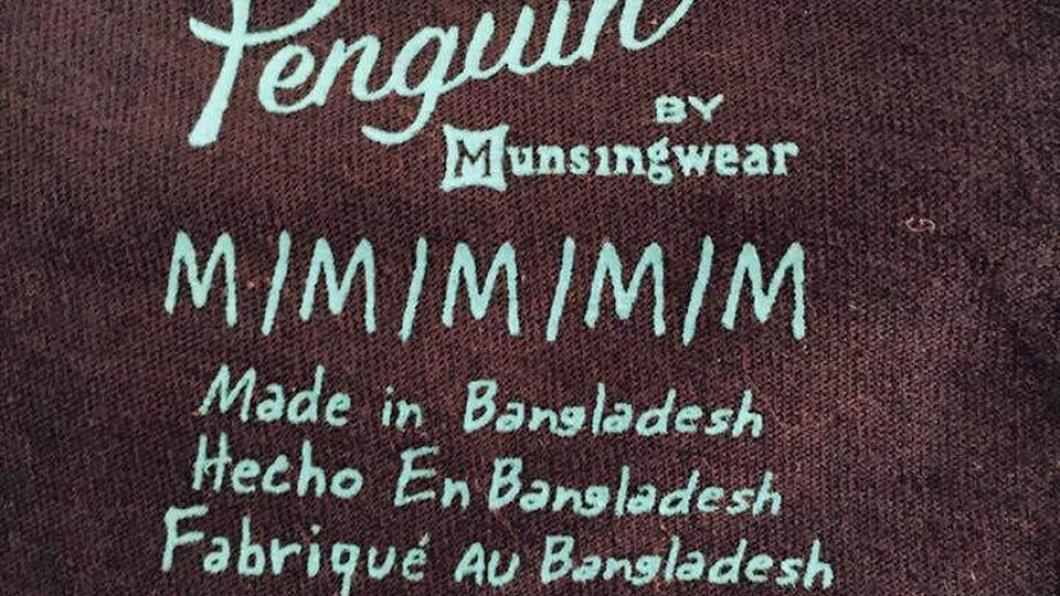 Label in t-shirt