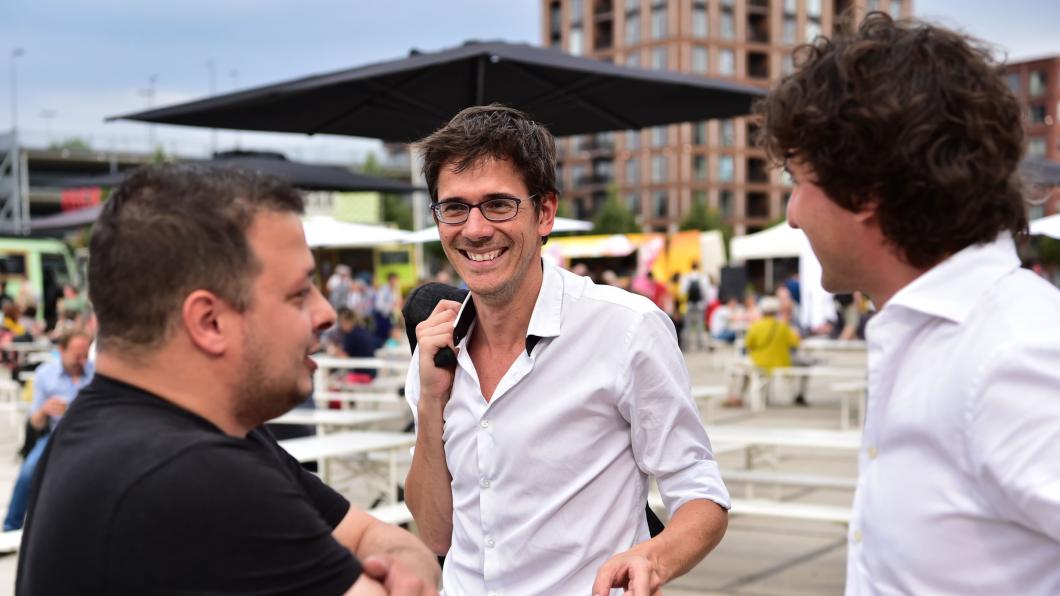 Bas Eickhout op het GroenLinks Festival