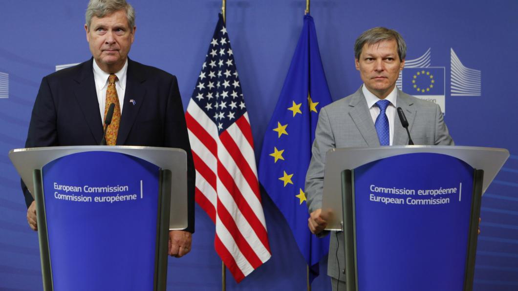 De Europese Commissie onderhandelt achter gesloten deuren met de VS over TTIP