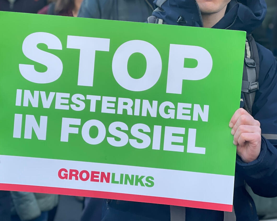 Stop investeringen in fossiel