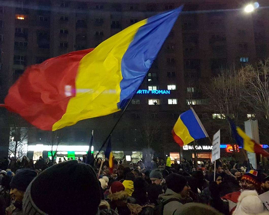 protest Roemenië