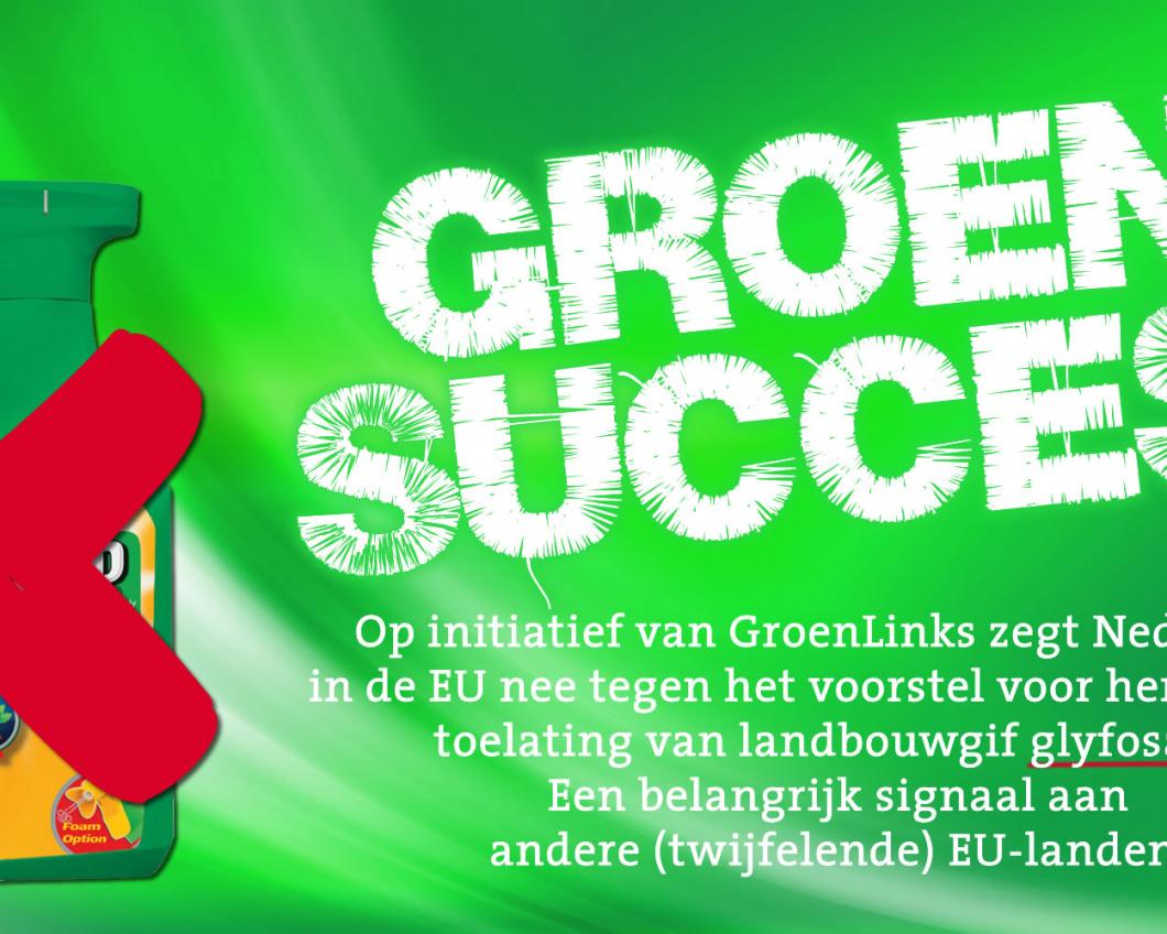 Nederland stemt tegen glyfosaat