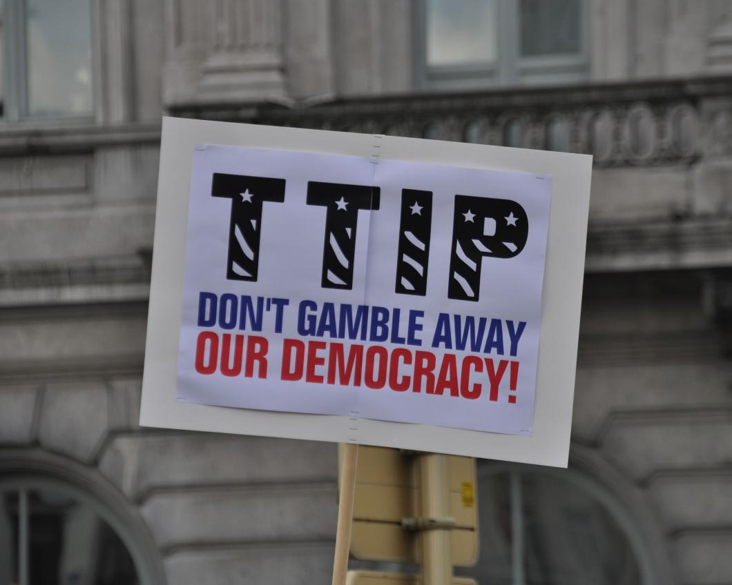 TTIP - Don't gamble away our democracy!