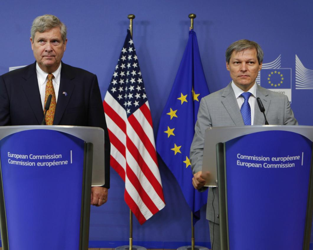 De Europese Commissie onderhandelt achter gesloten deuren met de VS over TTIP
